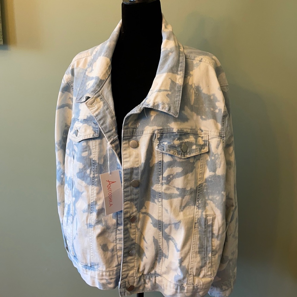 New Bleached Jean Jacket